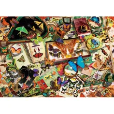 Der Schmetterlingssammler 500-teiliges HQC Kompaktpuzzle - Clementoni Bild 2