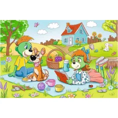 Die Abenteuer der Treflik-Familie - 60 Teile Puzzle - Trefl Bild 2