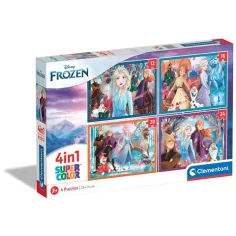 Die Eiskönigin 2. 4 in 1 Puzzle - Clementoni