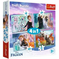 Die Eiskönigin 2. 4-in-1 Puzzle-Set - Trefl
