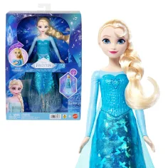 Die Eiskönigin - Singende Elsa Puppe mit Lichteffekten - Mattel