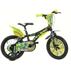 Dinosaur Adventure – Kinderfahrrad mit Dino-Motiv, Größe 14 – Dino Bikes