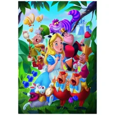Disney+ - Alice im Wunderland 1000-teilige Puzzle mit Poster - Clementoni Bild 2