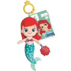 Disney Baby Ariel Plüschfigur mit Beißring 33cm - Clementoni Bild 1