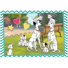 Disney Klassiker 101 Dalmatiner und Aristocats 2x60 Teile Supercolor Puzzle - Clementoni Bild 3