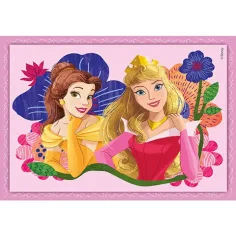 Disney Prinzessinnen 4 in 1 Puzzle - Clementoni Bild 3