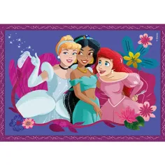 Disney Prinzessinnen 4 in 1 Puzzle - Clementoni Bild 5