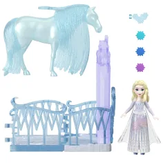 Disney Prinzessinnen: Die Eiskönigin 2 Mini Elsa Königliche Reitschule - Mattel Bild 3