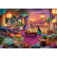 Disney Prinzessinnen Jasmin zauberhaftes Schloss 500 Teile Puzzle – Clementoni Bild 2