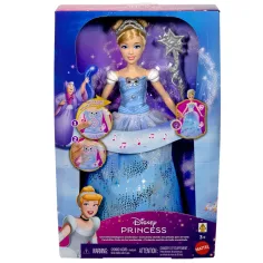 Disney-Prinzessinnen: Zauberhafte Cinderella-Puppe - Mattel