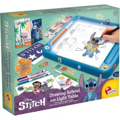 Disney Stitch Zeichenunterricht Set mit leuchtender Zeichentafel - Lisciani