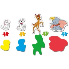 Disney Tiere 4-in-1 Puzzle Set - Clementoni Bild 2