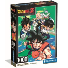 Dragon Ball Z Kämpfer im Einsatz 1000 Teile Kompaktpuzzle – Clementoni