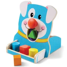 Drehen und Füttern Holz-Formensortierspiel - Melissa & Doug Bild 2