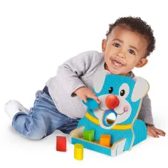 Drehen und Füttern Holz-Formensortierspiel - Melissa & Doug Bild 3