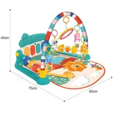 Dschungel-Spielmatte mit eingebautem Klavier Bild 2