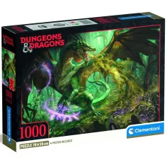 Dungeons & Dragons 1000 Teile Puzzle - Clementoni