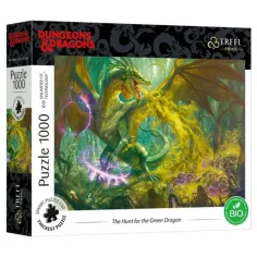 Dungeons&Dragons: Die Jagd nach dem grünen Drachen 1000-teilige Puzzle - Trefl