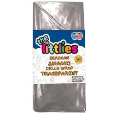 Durchsichtige Zellophan-Verpackungsfolie 70x100cm 2 Bögen