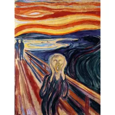 Edvard Munch: Der Schrei 200-teiliges Holzpuzzle - Trefl Bild 2