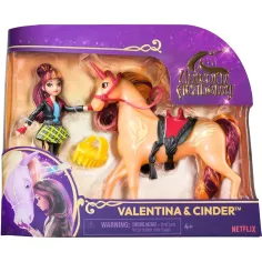 Einhorn Akademie: Einhorn mit Puppe - Valentina und Cinder - Spin Master