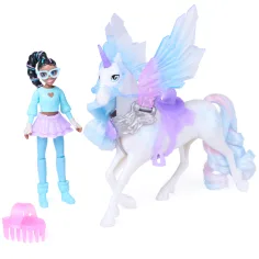 Einhorn Akademie: Layla Puppe und Glacier Einhorn Spielset - Spin Master Bild 2