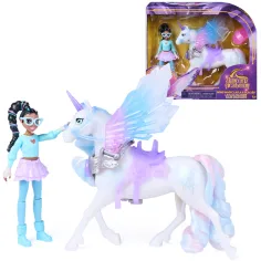 Einhorn Akademie: Layla Puppe und Glacier Einhorn Spielset - Spin Master