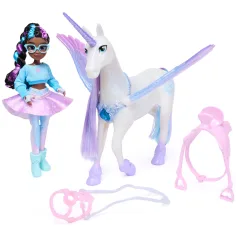 Einhorn Akademie: Layla Puppe und Glacier geflügeltes Einhorn Spielset - Spin Master Bild 2