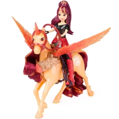 Einhorn Akademie: Wing Magic Valentina Puppe und Cinder Einhorn Spielset - Spin Master Bild 3