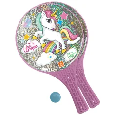 Einhorn Strandtennis Set mit Ball
