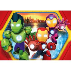Eisenmann und sein super Team 24-teiliges Maxi-Puzzle - Clementoni Bild 2