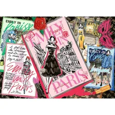 Emily in Paris: Modezeitschriften 1000-teiliges Puzzle – Trefl Bild 2