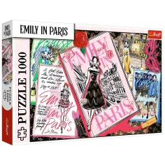 Emily in Paris: Modezeitschriften 1000-teiliges Puzzle – Trefl