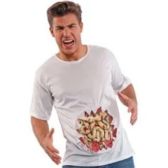 Gruseliges T-Shirt mit Ärmeln