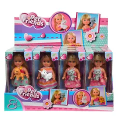 Évi Love mit tierischen Freunden 3 Arten - Simba Toys