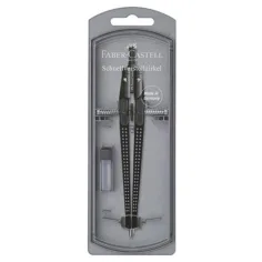 Faber-Castell: GRIP Zirkel-Set in Schwarz