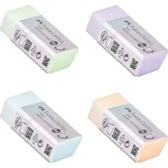 Faber-Castell: Spänefreier Radierer in Pastellfarben 1Stück