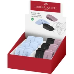 Faber-Castell: Mini Radierer Sleeve in harmonischen Farben 1 Stück