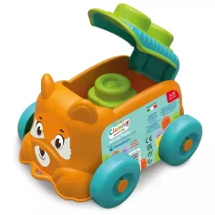 Fähigkeitsfördernde weiche Bausteine in einer rollenden Tierbox - Clementoni Bild 2