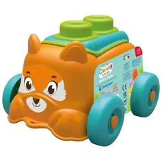 Fähigkeitsfördernde weiche Bausteine in einer rollenden Tierbox - Clementoni