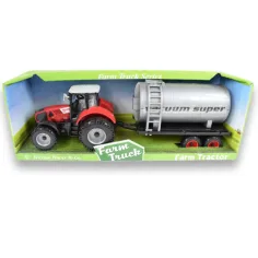 Farm Truck Series: Roter oder grüner Wassertank-Traktor 46cm Bild 7