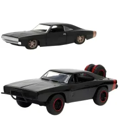 Fast & Furious: Dom Toretto Dodge Charger R/T 1970 & Dodge Charger Widebody 1968 Metallauto 2er-Pack 1/32 Maßstab 13cm - Jada Toys Bild 2
