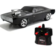 Fast & Furious: RC Doms Dodge Charger R/T ferngesteuertes Auto 1/24 - Simba Toys Bild 2