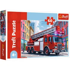 Feuerwehrwagen 60-teiliges Puzzle - Trefl
