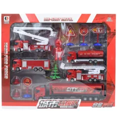 Fire Force: Feuerwehrfahrzeug-Set mit Zubehör Bild 7