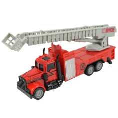 Fire Squad: Feuerwehrauto mit Schwungrad-Design in zwei Varianten, 1 Stück Bild 2