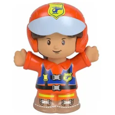 Fisher-Price: Little People Louis Pilotfigur - Mattel