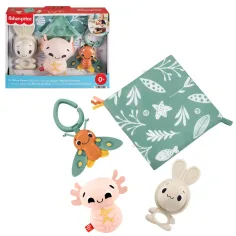 Fisher-Price: Sensimals Hallo Wahrnehmung 4-teiliges Babyspielset - Mattel
