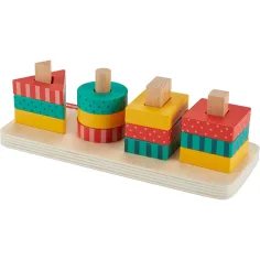 Fisher-Price: Wood Holz Formensortierspiel - Mattel Bild 2