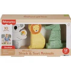 Fisher-Price: Wood Tierpuzzle aus Holz - Mattel
